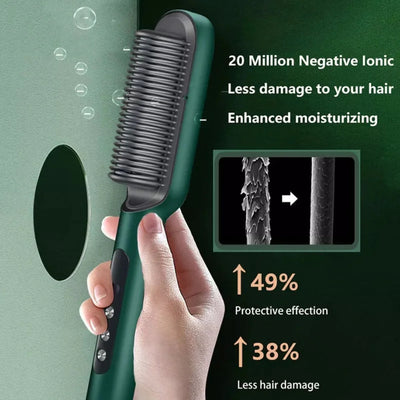 hair straightener comb