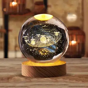 3D Crystal Ball Lamp