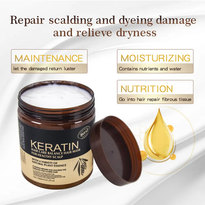 Keratin hair mask