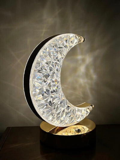 Crystal Moon Lamp