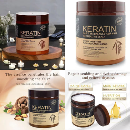 Keratin hair mask